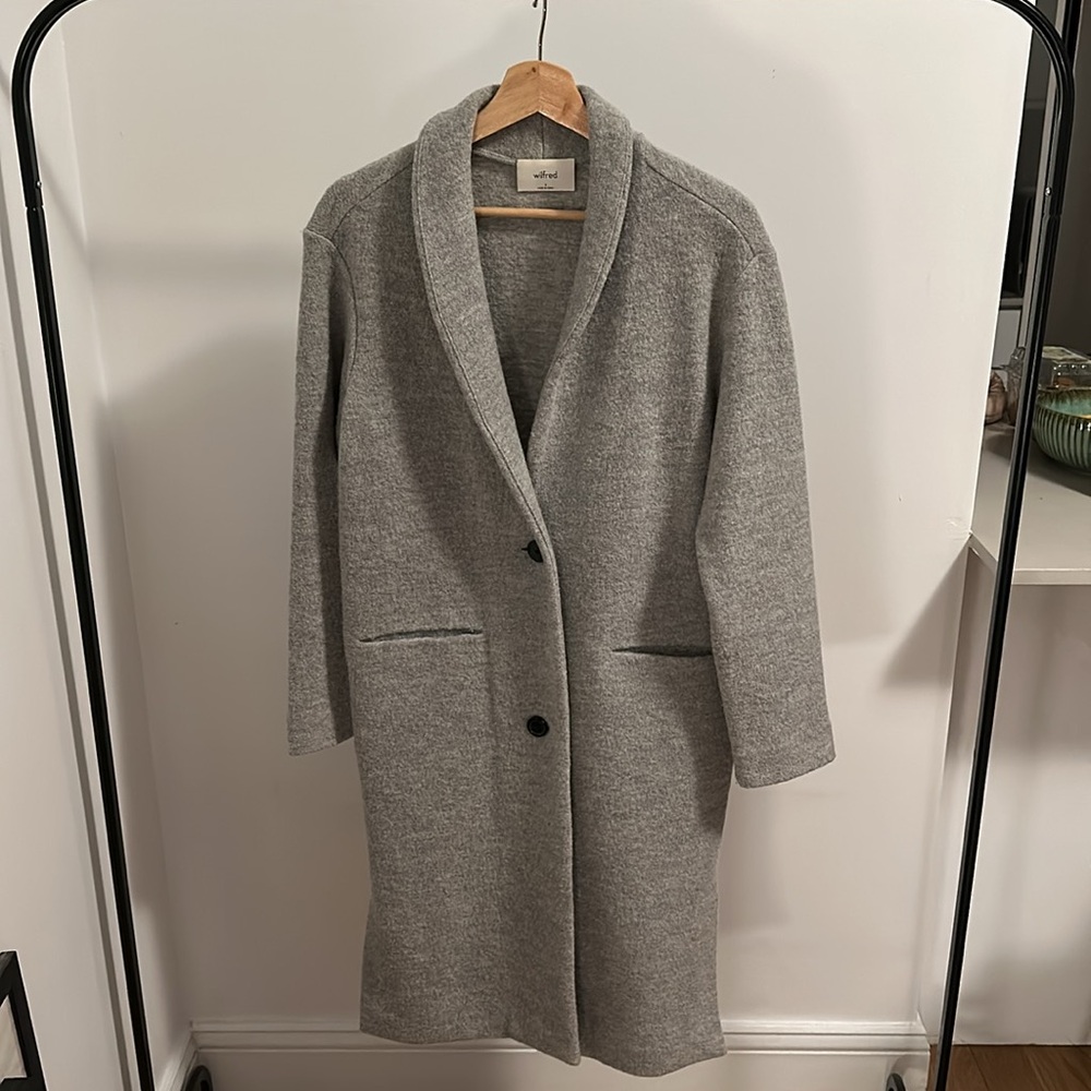 *SOLD* Wilfred Merino Wool Coat